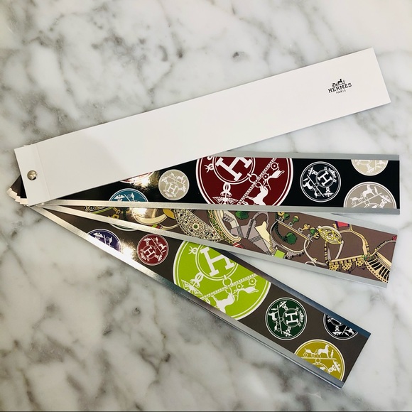 ❌SOLD❌ HERMES PAPER BRACELETS - Picture 1 of 4